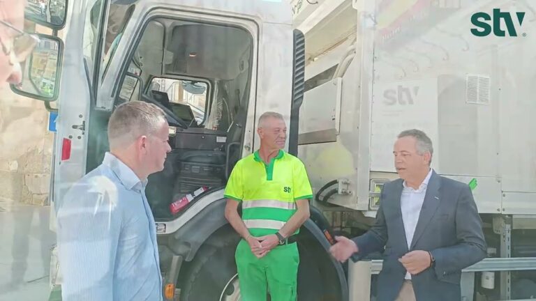 Funcionamiento del Servicio de Recogida de Residuos en Saldaña